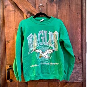 Vintage Phila Eagles sweatshirt size M